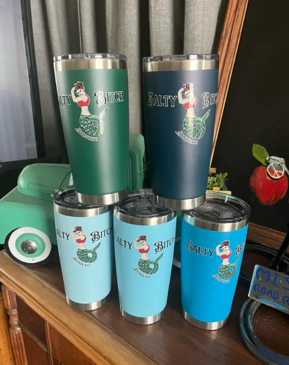 Salty Bitch Syndicate tumblers